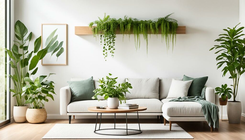 Eco-friendly minimalism in the home